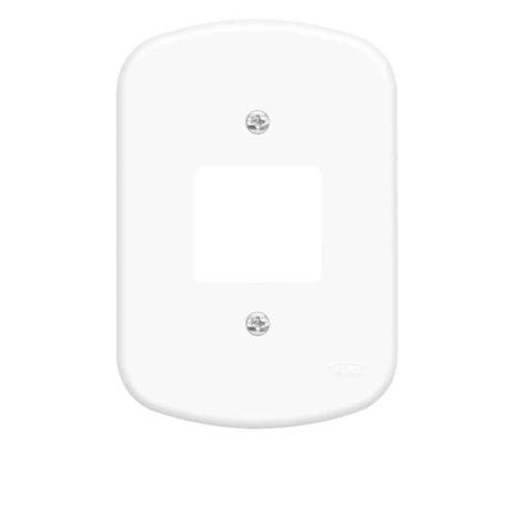 Placa 4x2 F2 Blanc Fame Menor preço em Placa 4x2 F2 Blanc Fame