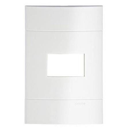 Placa 4x2 p/ 1 posto prm44211 - schneider Menor preço em Placa 4x2 p/ 1 posto prm44211 - schneider