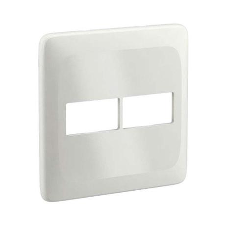 Placa 4x4 1 1 posto branco Zuli Lorenzetti - Pial Menor preço em Placa 4x4 1 1 posto branco Zuli Lorenzetti - Pial