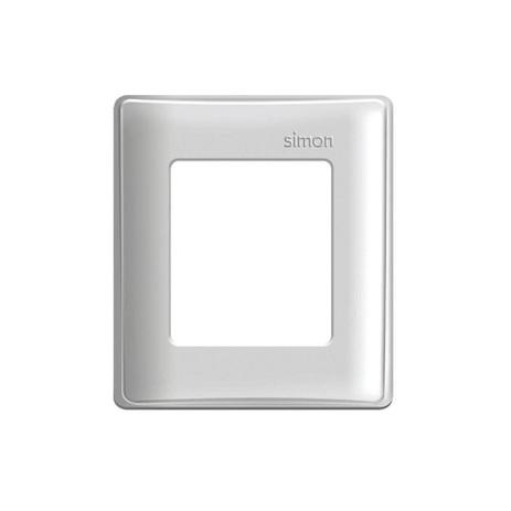 Placa 4x4 2 Módulos para Caixa de Sobrepor Simon 19 Branca Menor preço em Placa 4x4 2 Módulos para Caixa de Sobrepor Simon 19 Branca