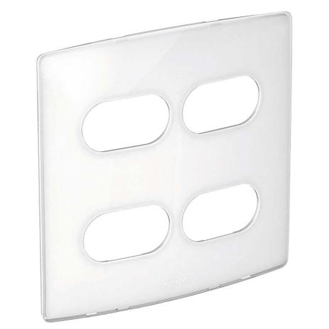 Placa 4x4 2 postos 2 postos separados sugar gloss Nereya Pial Menor preço em Placa 4x4 2 postos 2 postos separados sugar gloss Nereya Pial