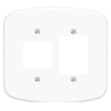 Placa 4x4 F23 Blanc Fame Menor preço em Placa 4x4 F23 Blanc Fame