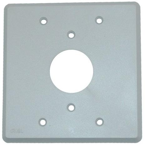 Placa 4x4 - p/1 funcao redonda - iriel Menor preço em Placa 4x4 - p/1 funcao redonda - iriel