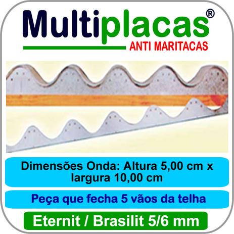 Placa Anti Maritacas Regua Amianto 5 e 6 mm 1 metro - Multicap placas Menor preço em Placa Anti Maritacas Regua Amianto 5 e 6 mm 1 metro - Multicap placas