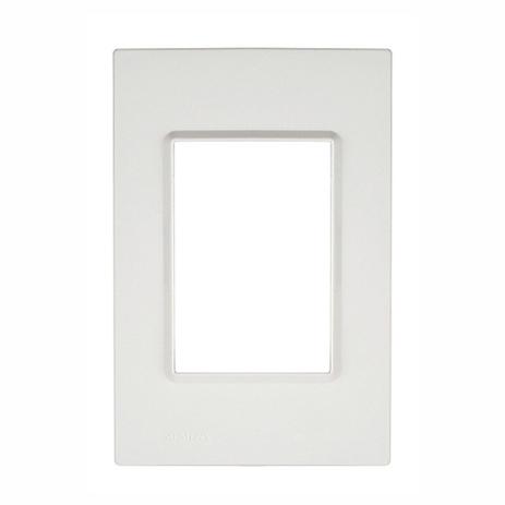 Placa Branco Solar (3 módulos) 4" x 2" - Delta Mondo (5TG9 851-5PA01) - SIEMENS Menor preço em Placa Branco Solar (3 módulos) 4" x 2" - Delta Mondo (5TG9 851-5PA01) - SIEMENS