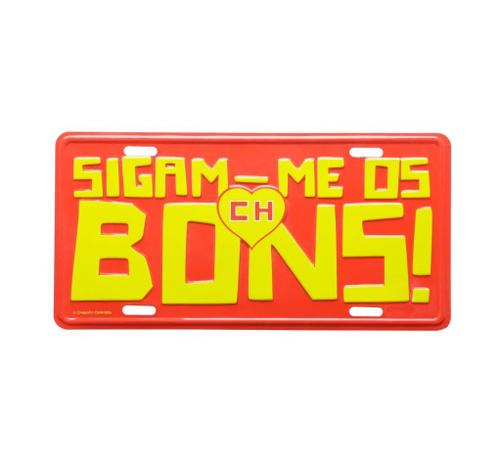 Placa Carro Aluminio Chapolin Sigam-me os Bons - Urban Menor preço em Placa Carro Aluminio Chapolin Sigam-me os Bons - Urban