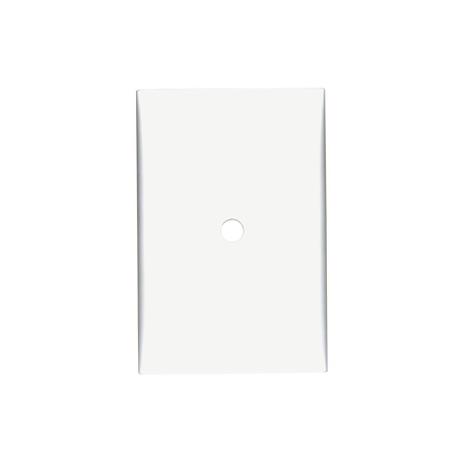 Placa Cega com Suporte 4x2 com Furo Imperia Branca - Iriel Menor preço em Placa Cega com Suporte 4x2 com Furo Imperia Branca - Iriel