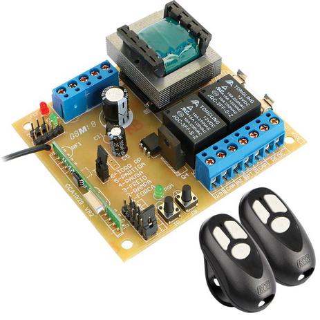 Placa Central Comando CCA 10 + Controles Originais Rcg Motor Portão é boa?