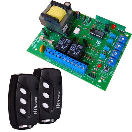 Placa Central Comando P1000 Motor Portão Rossi e 2 Controles - Ipec Menor preço em Placa Central Comando P1000 Motor Portão Rossi e 2 Controles - Ipec