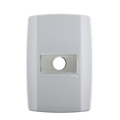 Placa com saida de fio - modular slim - Ilumi Menor preço em Placa com saida de fio - modular slim - Ilumi