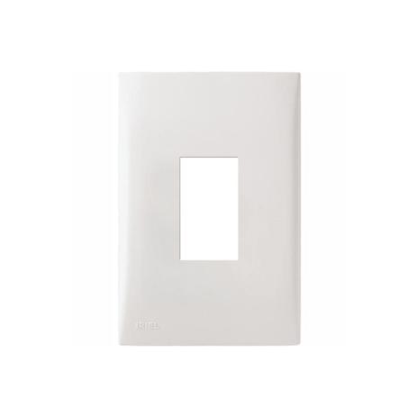 Placa com Suporte 4x2 Vertical Imperia Branca - Iriel Menor preço em Placa com Suporte 4x2 Vertical Imperia Branca - Iriel