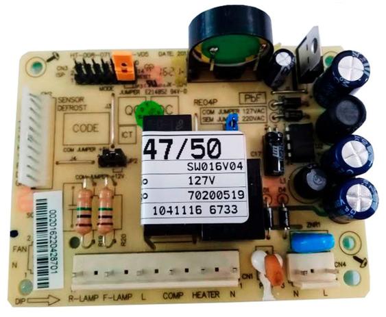 Placa De Controle DF47/ DF50/ DF50X/ DFW50/ DW50X 127v Código: 70200519 - Electrolux Menor preço em Placa De Controle DF47/ DF50/ DF50X/ DFW50/ DW50X 127v Código: 70200519 - Electrolux