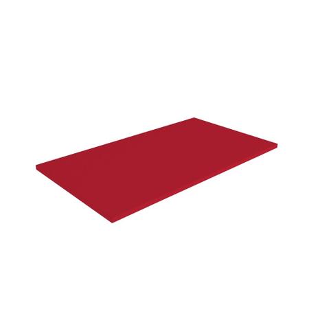 Placa de Corte Polipropileno vermelho medindo 30x50x1,0 cm - Malta Menor preço em Placa de Corte Polipropileno vermelho medindo 30x50x1,0 cm - Malta
