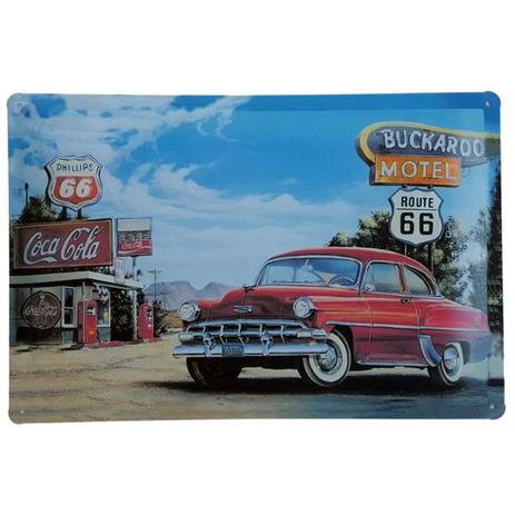 Placa de Metal Decorativa Buckaroo Motel. - Yaay é boa?