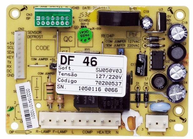 Placa De Potência Bivolt DF46 DF49 Código: 70200537 - Electrolux Menor preço em Placa De Potência Bivolt DF46 DF49 Código: 70200537 - Electrolux