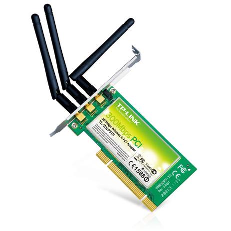 Placa de rede adaptador pci wireless 300 mbps tl-wn951n tp-link Menor preço em Placa de rede adaptador pci wireless 300 mbps tl-wn951n tp-link