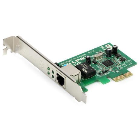 Placa de Rede PCI EXPRESS GIGABIT 10/100/1000 TP-LINK TG-3468 - Tp link Menor preço em Placa de Rede PCI EXPRESS GIGABIT 10/100/1000 TP-LINK TG-3468 - Tp link