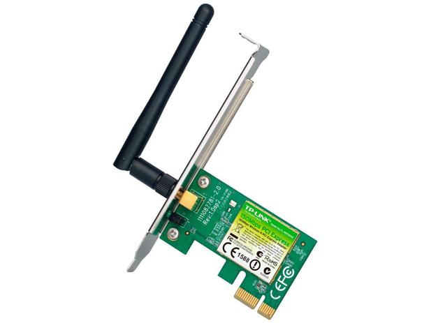Placa de Rede PCI Express Wireless TP-Link - TL-WN781ND 150Mbps Menor preço em Placa de Rede PCI Express Wireless TP-Link - TL-WN781ND 150Mbps