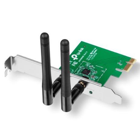 Placa de rede WI-FI PCI Express(x1) 300Mbps, MIMO, TL-WN881ND TP-LINK Menor preço em Placa de rede WI-FI PCI Express(x1) 300Mbps, MIMO, TL-WN881ND TP-LINK