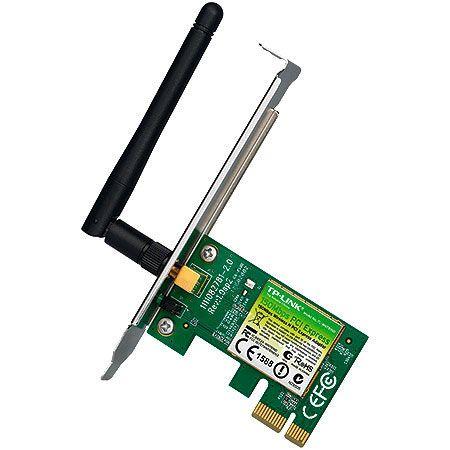 Placa De Rede Wireless Pci-express N 150mbps Tp-link Menor preço em Placa De Rede Wireless Pci-express N 150mbps Tp-link
