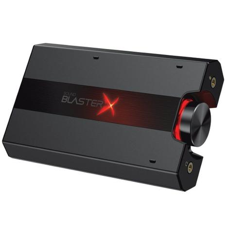 Placa de Som USB Creative Sound BlasterX G5 7.1 - SB1700 (c/ Amplificador p/ microfone) - 70SB170000000 Menor preço em Placa de Som USB Creative Sound BlasterX G5 7.1 - SB1700 (c/ Amplificador p/ microfone) - 70SB170000000