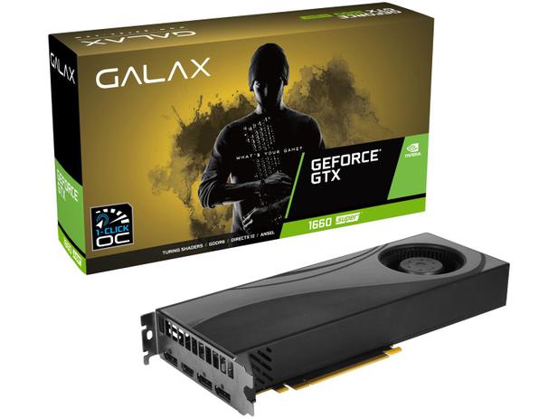 Placa de Vídeo Galax GeForce GTX 1660 Super 6GB - GDDR6 60SRL7DSY91S