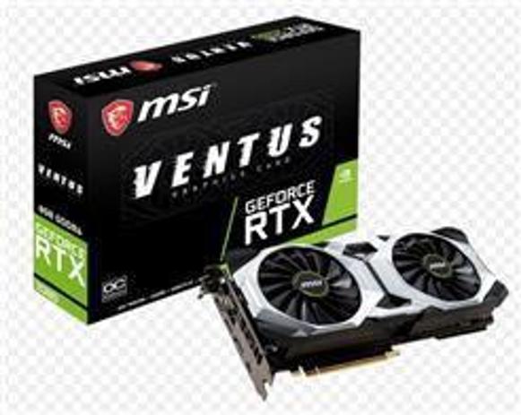 Placa de Video MSI GeForce RTX 2060 Ventus OC, 12GB, GDDR6, 192