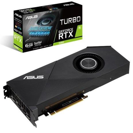 Placa de video nvidia geforce asus rtx 2060 6gb gddr6 - turbo
