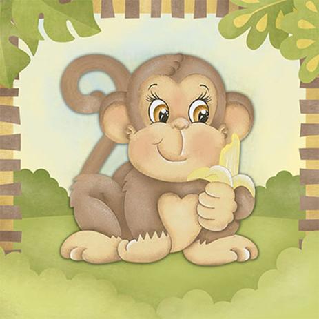 Placa Decorativa 3D Litoarte DHPM5-205 19x19cm Macaquinho é boa?