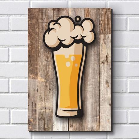 Placa Decorativa - Boteco - Cerveja P636 - R+ adesivos Menor preço em Placa Decorativa - Boteco - Cerveja P636 - R+ adesivos