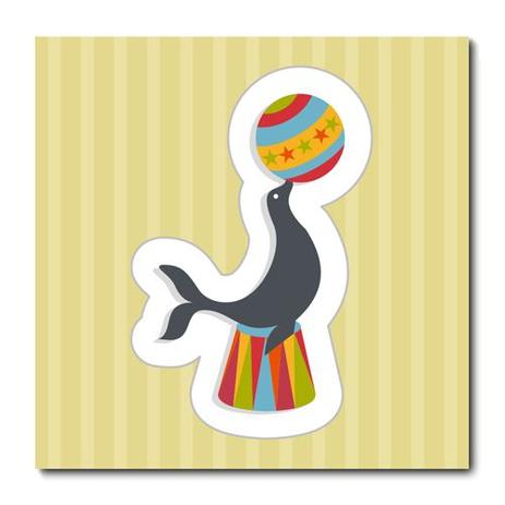 Placa Decorativa - Circo - Infantil - 1019plmk - Allodi Menor preço em Placa Decorativa - Circo - Infantil - 1019plmk - Allodi