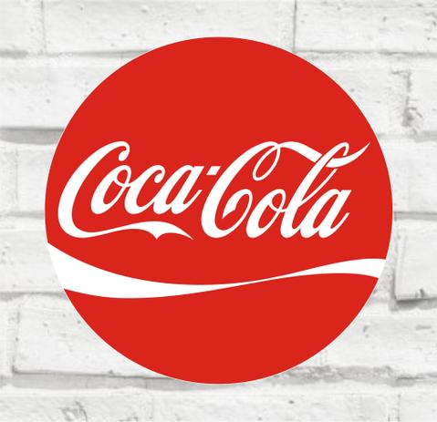 Placa Decorativa - Coca Cola - Medida 33x33cm - Micro oficina é boa?