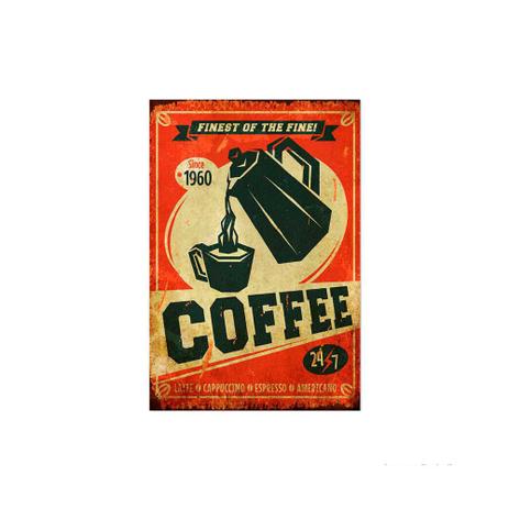 Placa decorativa Coffee II 20x30cm Infinity é boa?