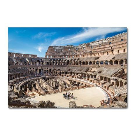 Placa Decorativa - Coliseu - Roma - 2236plmk - Allodi Menor preço em Placa Decorativa - Coliseu - Roma - 2236plmk - Allodi
