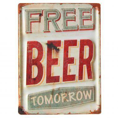 Placa decorativa de metal 30cm x 40cm x 0,5cm - Btc decor Menor preço em Placa decorativa de metal 30cm x 40cm x 0,5cm - Btc decor