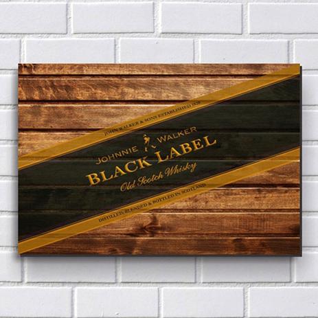 Placa Decorativa em MDF com 20x30cm - Modelo P250 - Johnnie Walker - R+ adesivos Menor preço em Placa Decorativa em MDF com 20x30cm - Modelo P250 - Johnnie Walker - R+ adesivos