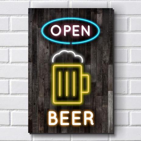 Placa Decorativa - Frases de Boteco - Cerveja P650 - R+ adesivos Menor preço em Placa Decorativa - Frases de Boteco - Cerveja P650 - R+ adesivos