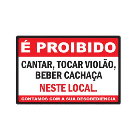 Placa Decorativa - Frases - é Proibido - cod. 5347 - Cia. laser é ruim? Placa Decorativa - Frases - é Proibido - cod. 5347 - Cia. laser é boa?