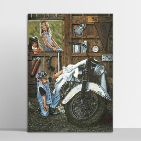 Placa Decorativa Harley Davidson 3 30X40Cm - Artplex Menor preço em Placa Decorativa Harley Davidson 3 30X40Cm - Artplex
