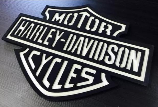 Placa Decorativa Harley Em Mdf Tamanho 29 X 22 Cm - Mundo do militar Menor preço em Placa Decorativa Harley Em Mdf Tamanho 29 X 22 Cm - Mundo do militar