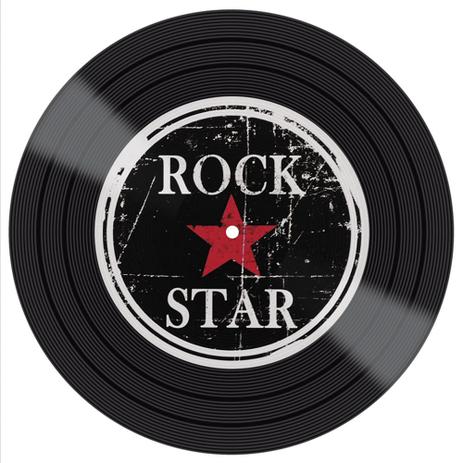 Placa Decorativa Litocart LPDV-002 30x30cm Disco Vinil Rock Star Menor preço em Placa Decorativa Litocart LPDV-002 30x30cm Disco Vinil Rock Star
