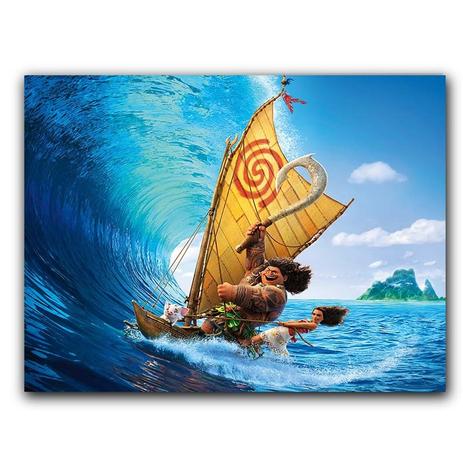 Placa Decorativa MDF Ambientes 20 cm x 30 cm - Moana (BD01) - Skin t18 é boa?