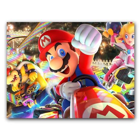 Placa Decorativa MDF Ambientes 20 cm x 30 cm - Super Mario Kart (BD54) - Bd net collections é ruim? Placa Decorativa MDF Ambientes 20 cm x 30 cm - Super Mario Kart (BD54) - Bd net collections é boa?
