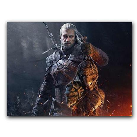 Placa Decorativa MDF Ambientes 20 cm x 30 cm - The Witcher 3: Wild Hunt (BD14) - Skin t18 Menor preço em Placa Decorativa MDF Ambientes 20 cm x 30 cm - The Witcher 3: Wild Hunt (BD14) - Skin t18
