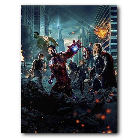 Placa Decorativa MDF Ambientes 30 cm x 20 cm - Os Vingadores The Avengers (BD01) - Skin t18 é boa?