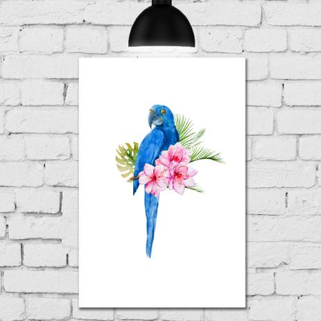 Placa Decorativa MDF Arara Aquarela 30x40 - Quartinhos é boa?