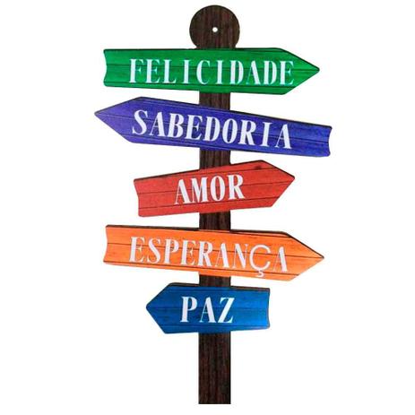 Placa Decorativa Mdf Indicação Felicidade Recorte - Versare anos dourados Menor preço em Placa Decorativa Mdf Indicação Felicidade Recorte - Versare anos dourados