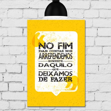 Placa Decorativa MDF Vintage No Fim das Contas 30x40 - Quartinhos Menor preço em Placa Decorativa MDF Vintage No Fim das Contas 30x40 - Quartinhos