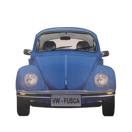 Placa Decorativa MDF30x30x1 Recorte Adesivado Fusca Azul - Maisaz Menor preço em Placa Decorativa MDF30x30x1 Recorte Adesivado Fusca Azul - Maisaz