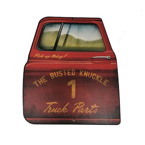 Placa Decorativa MDF45x30x1 Porta Carro Truck Parts Vermelho - Maisaz Menor preço em Placa Decorativa MDF45x30x1 Porta Carro Truck Parts Vermelho - Maisaz